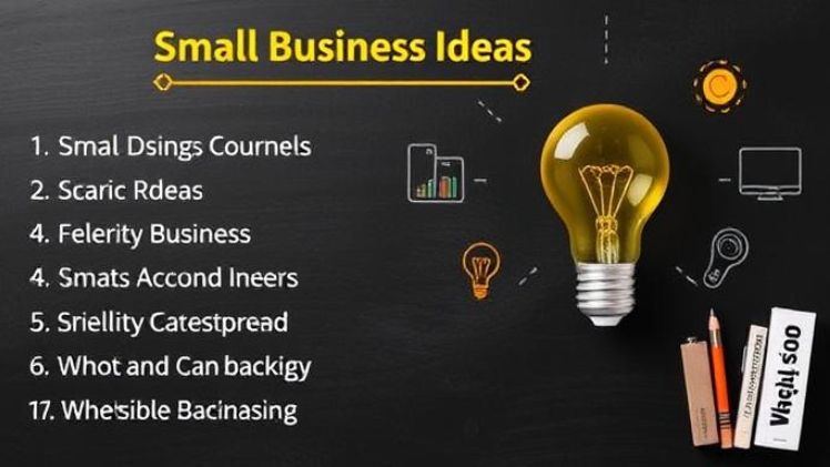 small business ideas list